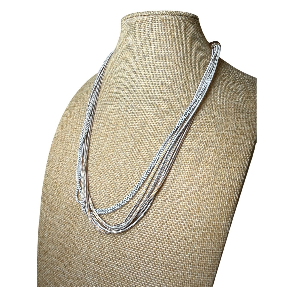 Modern Boho Multi Strand Layered Statement Necklace from Jules B.